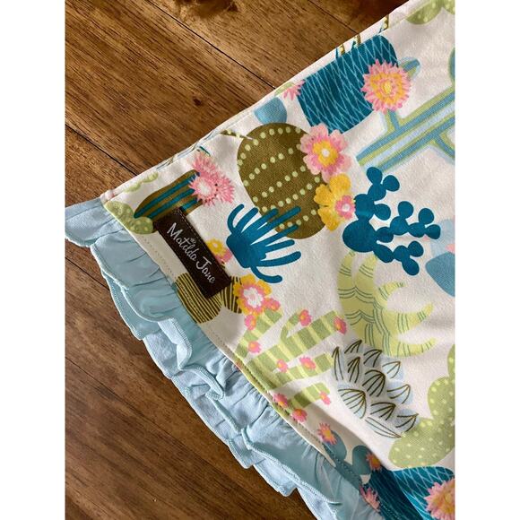 NWT Matilda Jane Dream Chasers Sleeveless Cactus Sunrise Top Peach Blue Green 10 - Picture 6 of 8